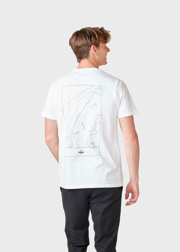 Klitmøller Collective ApS Karlo tee T-Shirts White