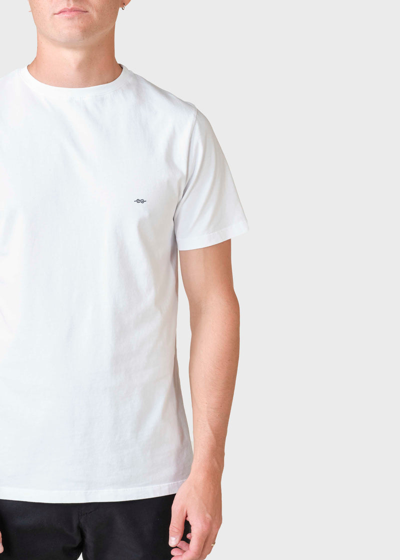 Klitmøller Collective ApS Karlo tee T-Shirts White