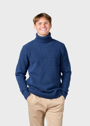 Klitmøller Collective ApS Karlsson knit Knitted sweaters Deep blue