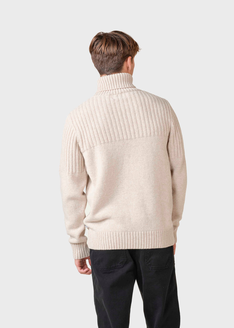 Klitmøller Collective ApS Karlsson knit Knitted sweaters Pastel sand