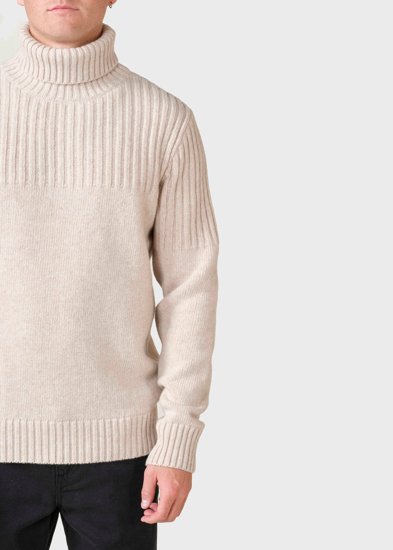 Klitmøller Collective ApS Karlsson knit Knitted sweaters Pastel sand