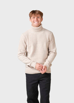 Klitmøller Collective ApS Karlsson knit Knitted sweaters Pastel sand