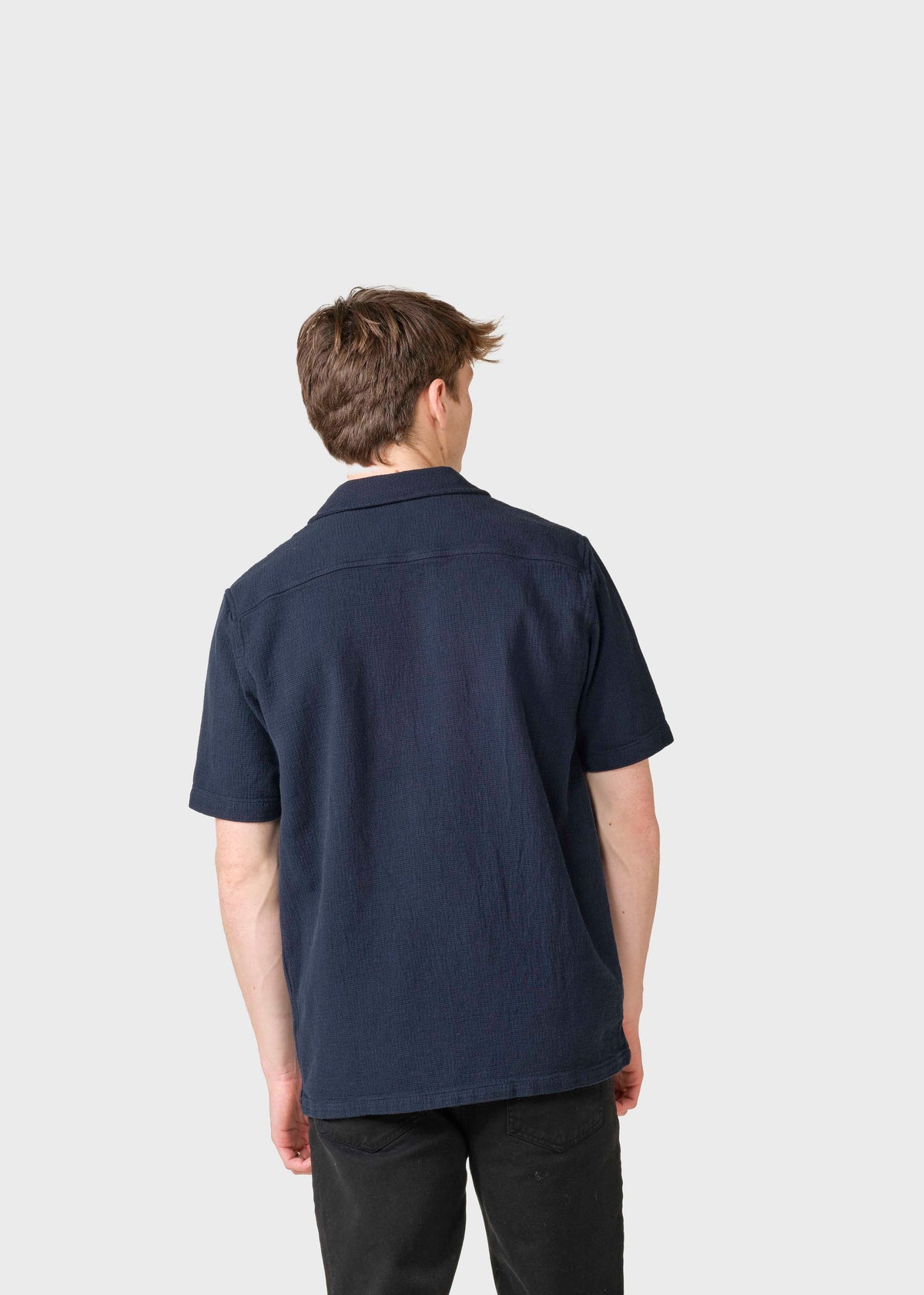 Klitmøller Collective ApS Kendal S/S shirt Shirts Navy