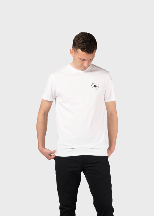 Klitmøller Collective ApS Kim tee T-Shirts White