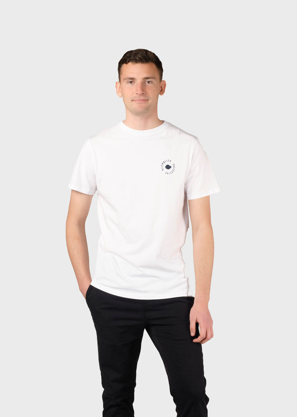 Klitmøller Collective ApS Kim tee T-Shirts White