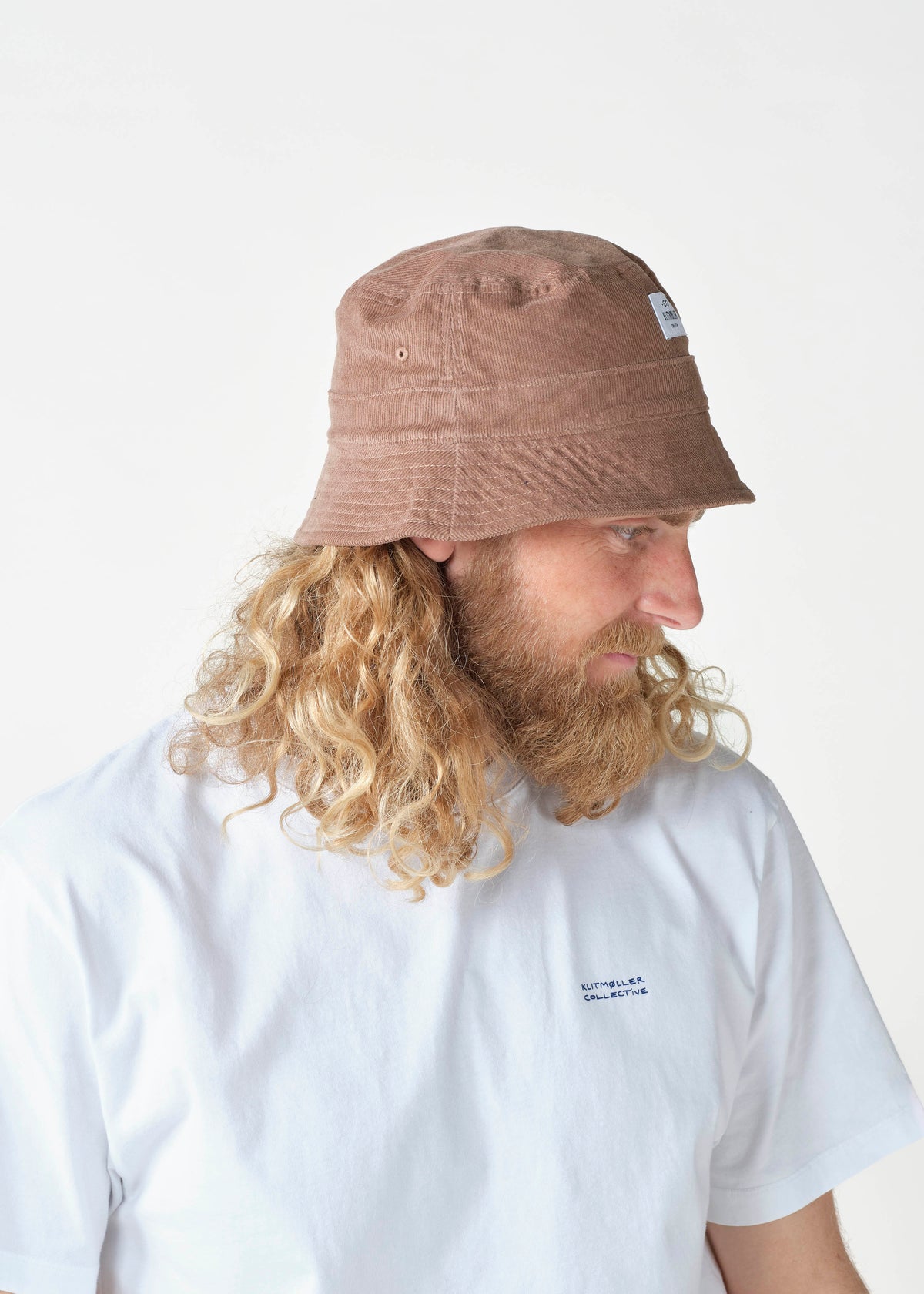 Klitmøller Collective ApS Koda cord bucket hat Hats Taupe