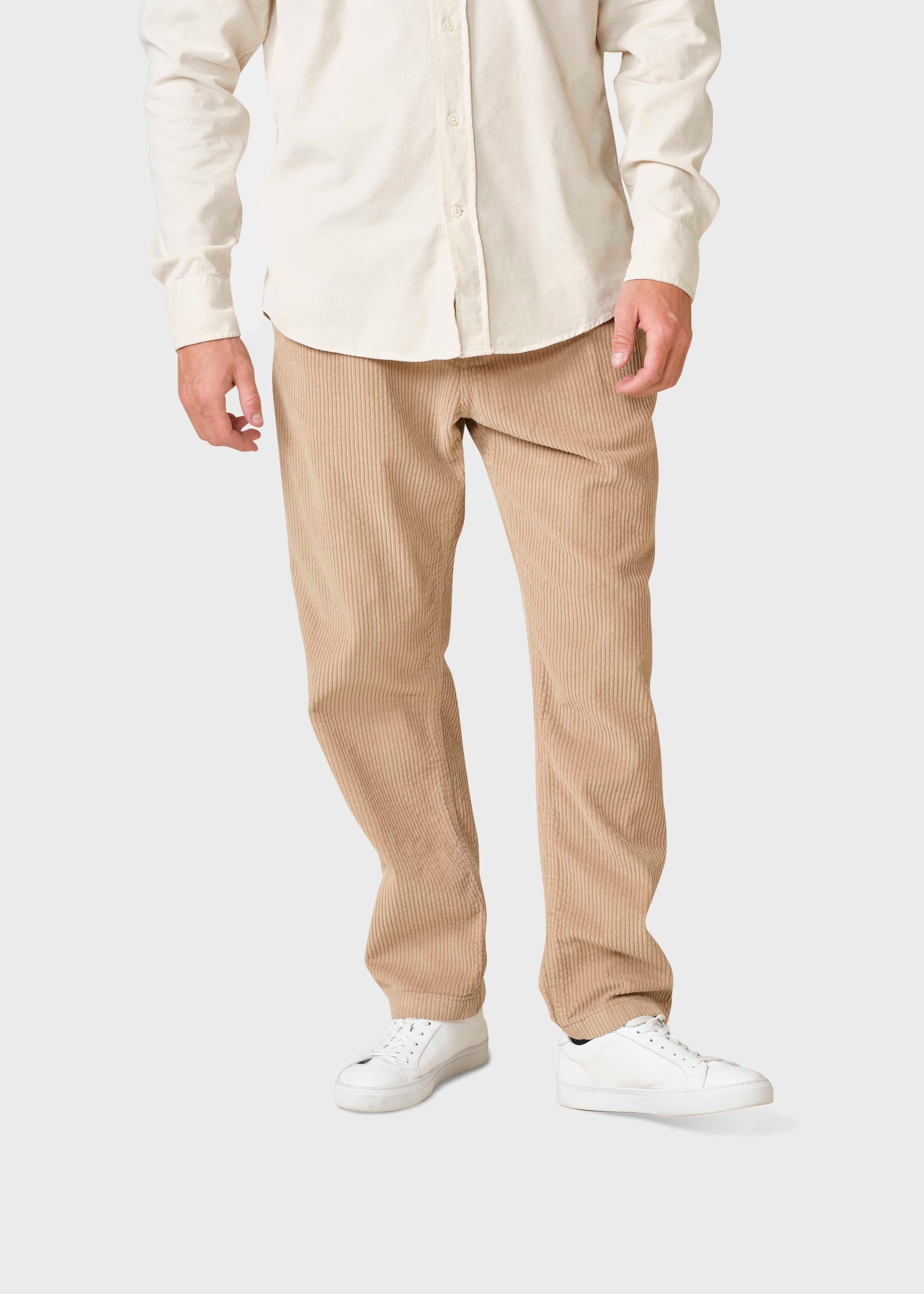 Kristian cord pants - Sand – klitmollercollective.com