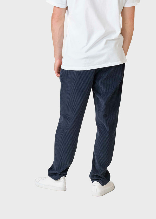 Klitmøller Collective ApS Kristian cord pants Pants Navy