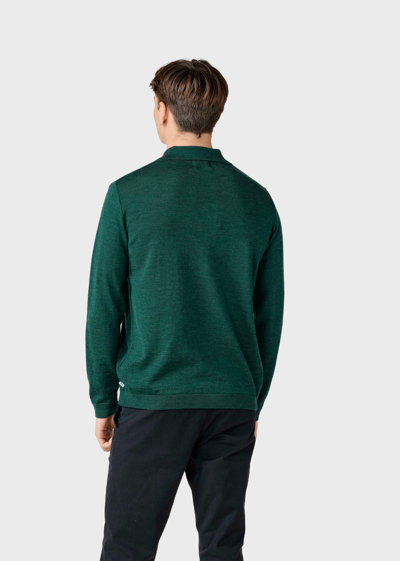 moss polo L/S Knit polo