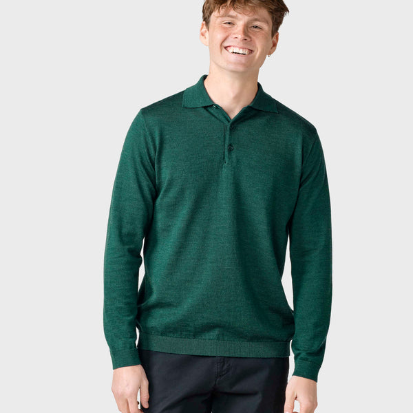moss polo L/S Knit polo