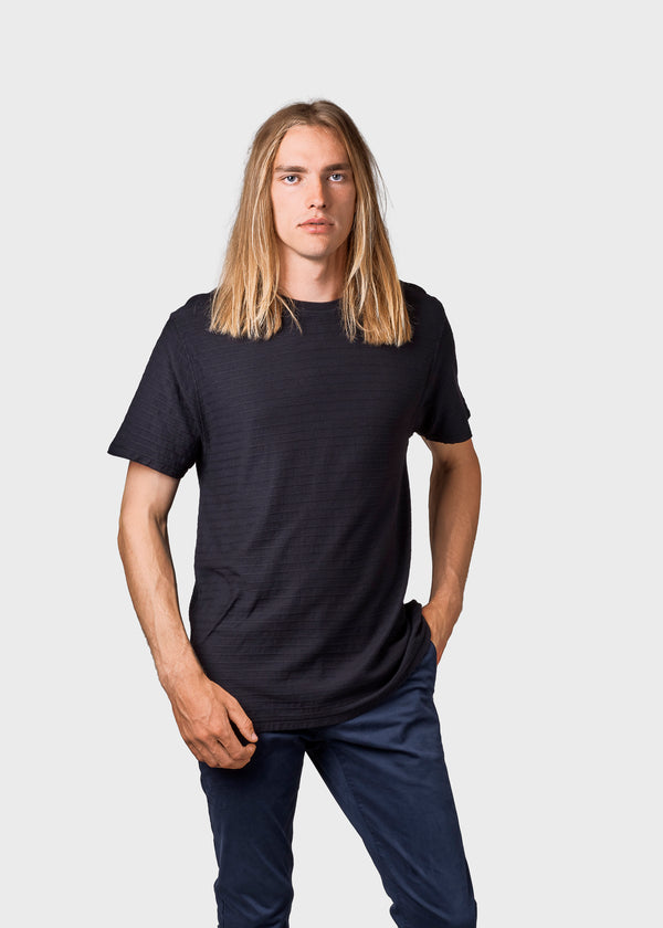 Klitmøller Collective ApS Lauge tee T-Shirts Black