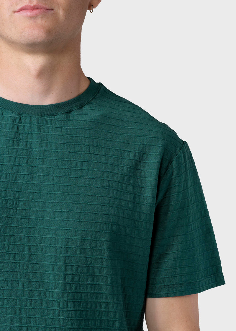 Klitmøller Collective ApS Lauge tee T-Shirts Moss Green