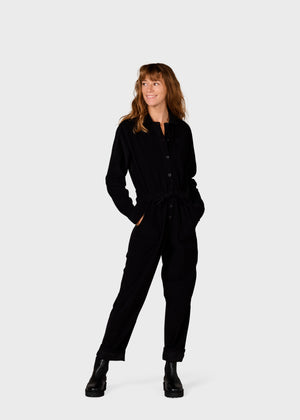 Klitmøller Collective ApS Lena corduroy jumpsuit Jumpsuits Black