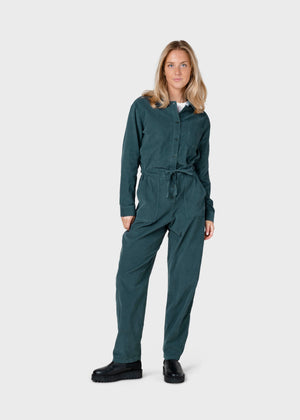 Klitmøller Collective ApS Lena corduroy jumpsuit Jumpsuits Moss Green