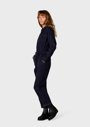 Klitmøller Collective ApS Lena corduroy jumpsuit Jumpsuits Navy