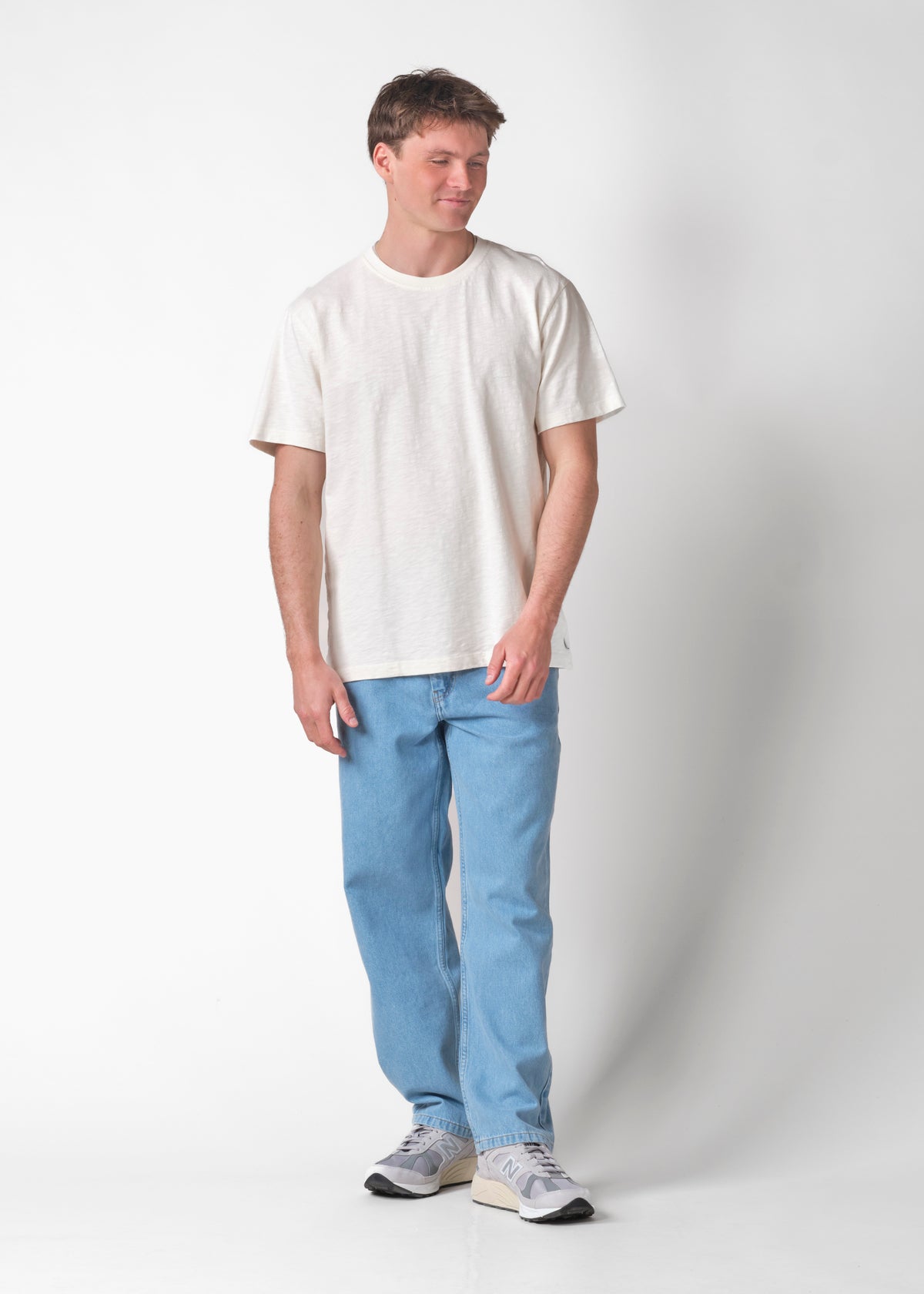 Klitmøller Collective ApS Leon tee T-Shirts Cream