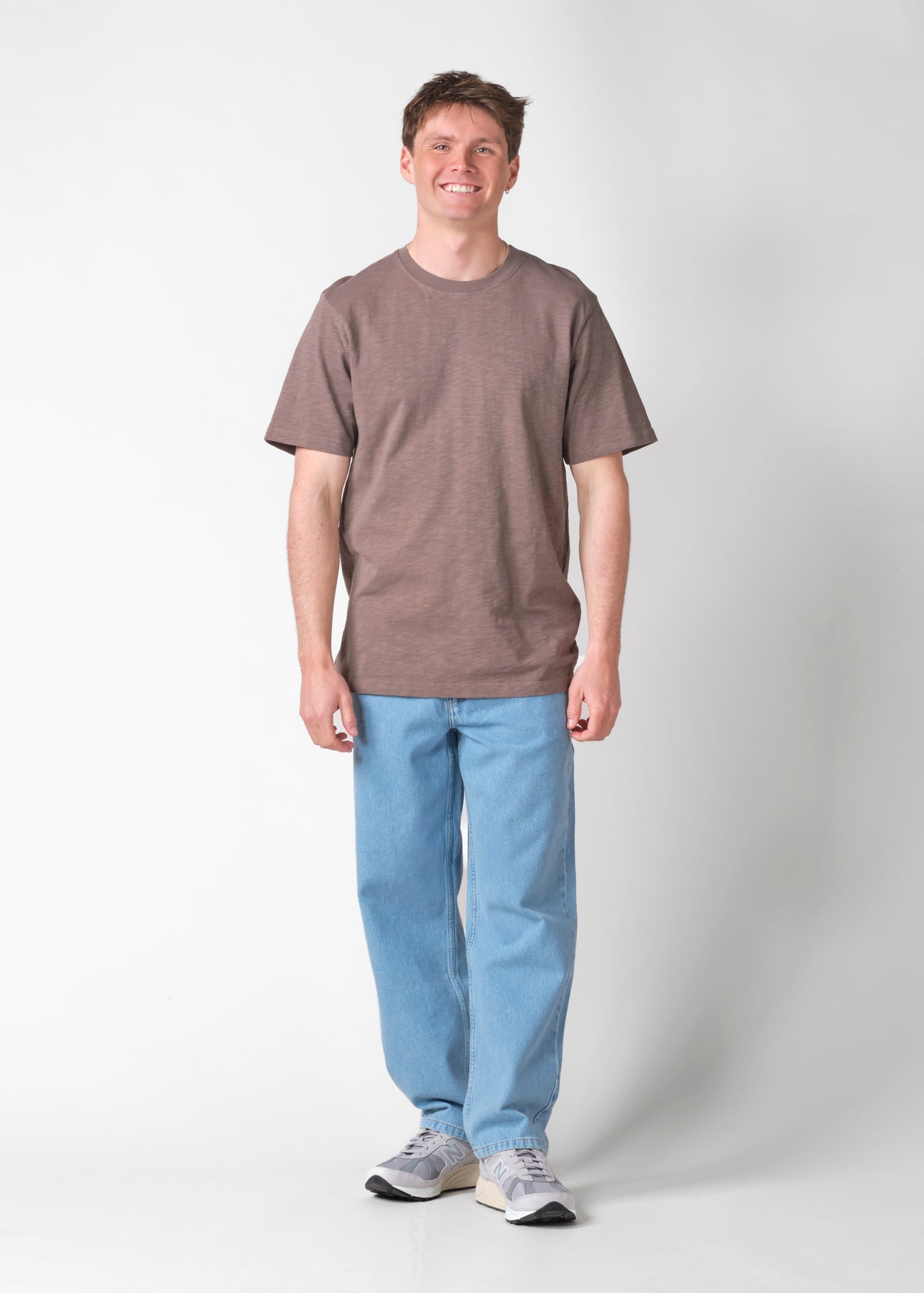 Klitmøller Collective ApS Leon tee T-Shirts Taupe