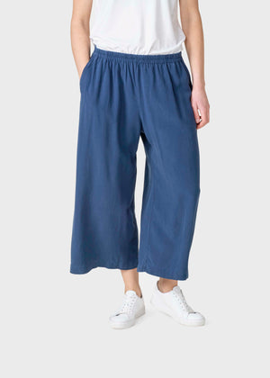 Klitmøller Collective ApS Leonora pants Pants Dark blue chambrey