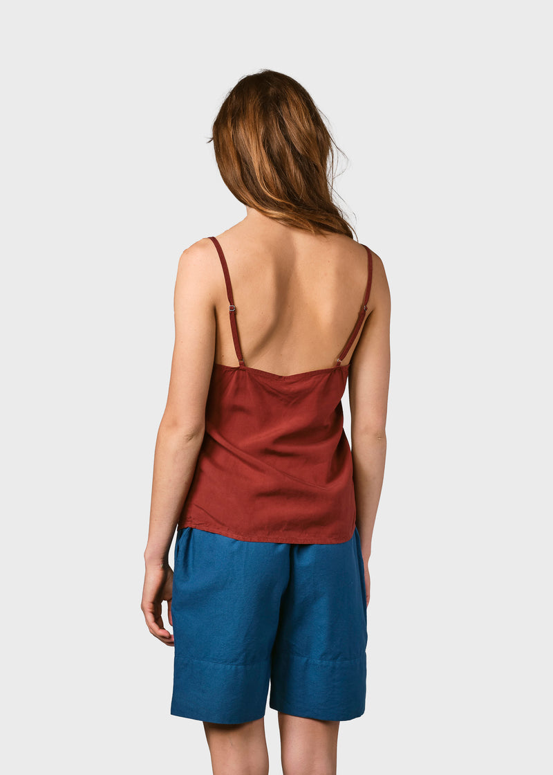 Klitmøller Collective ApS Lili tank top T-Shirts Clay red