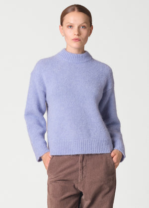 Klitmøller Collective ApS Linden knit Knitted sweaters Light blue