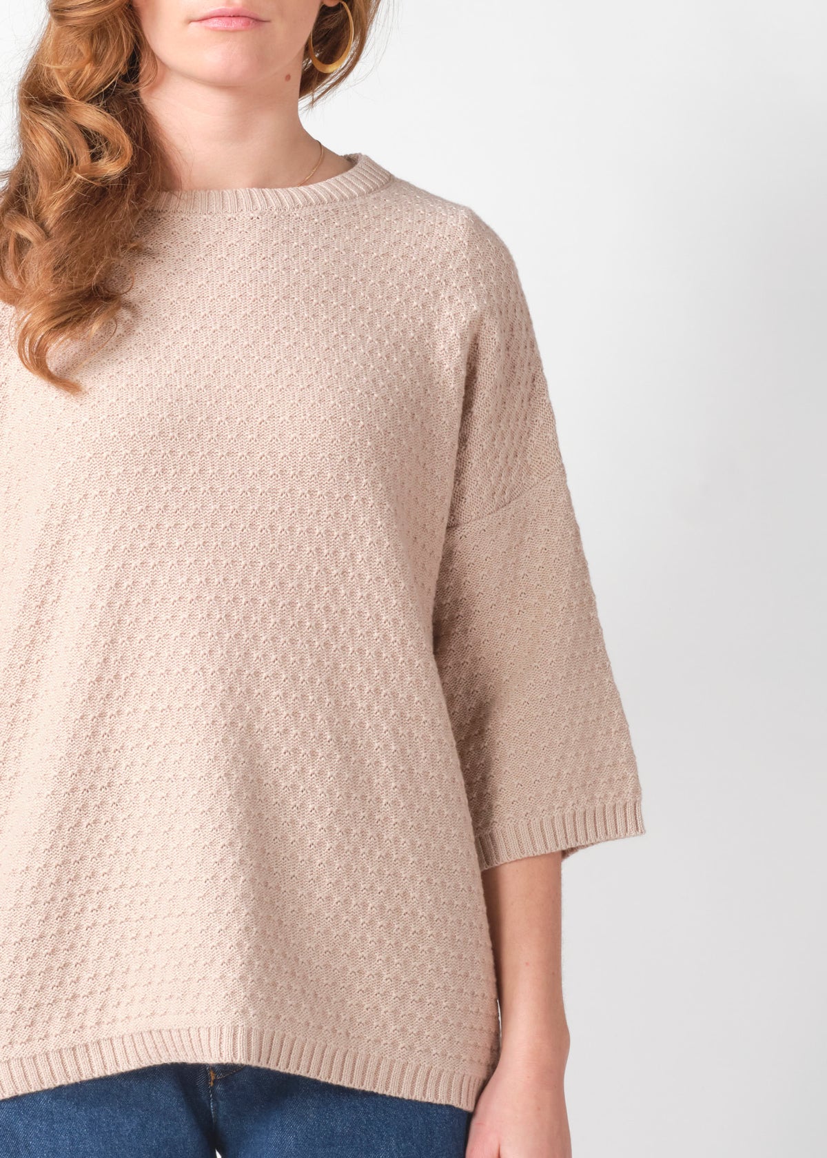 Klitmøller Collective ApS Lis Knit Knitted sweaters Pastel sand
