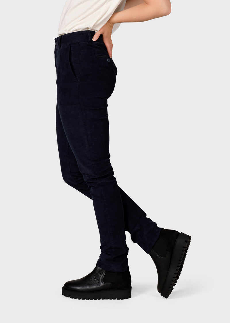 Klitmøller Collective ApS Liv corduroy pants Pants Navy
