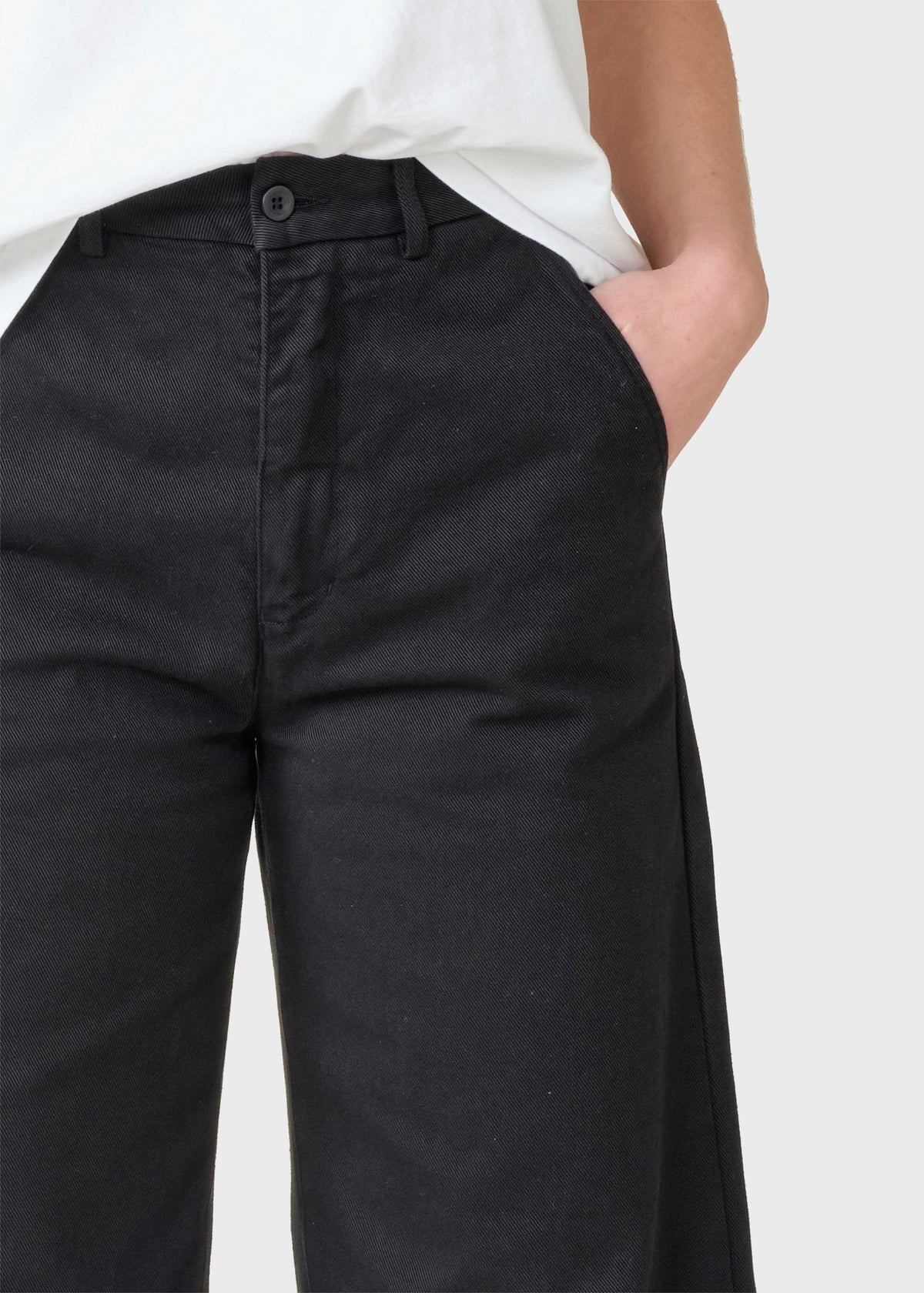 Klitmøller Collective ApS Lois denim pants Pants Black stonewash