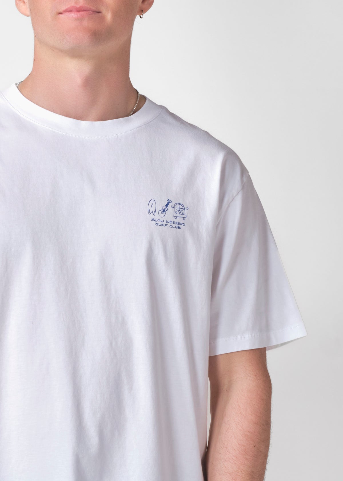 Klitmøller Collective ApS Ludvig tee OCS T-Shirts White