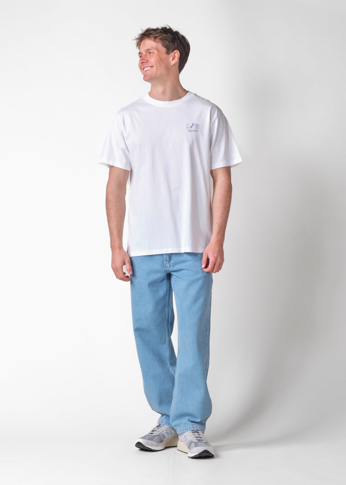 Klitmøller Collective ApS Ludvig tee OCS T-Shirts White