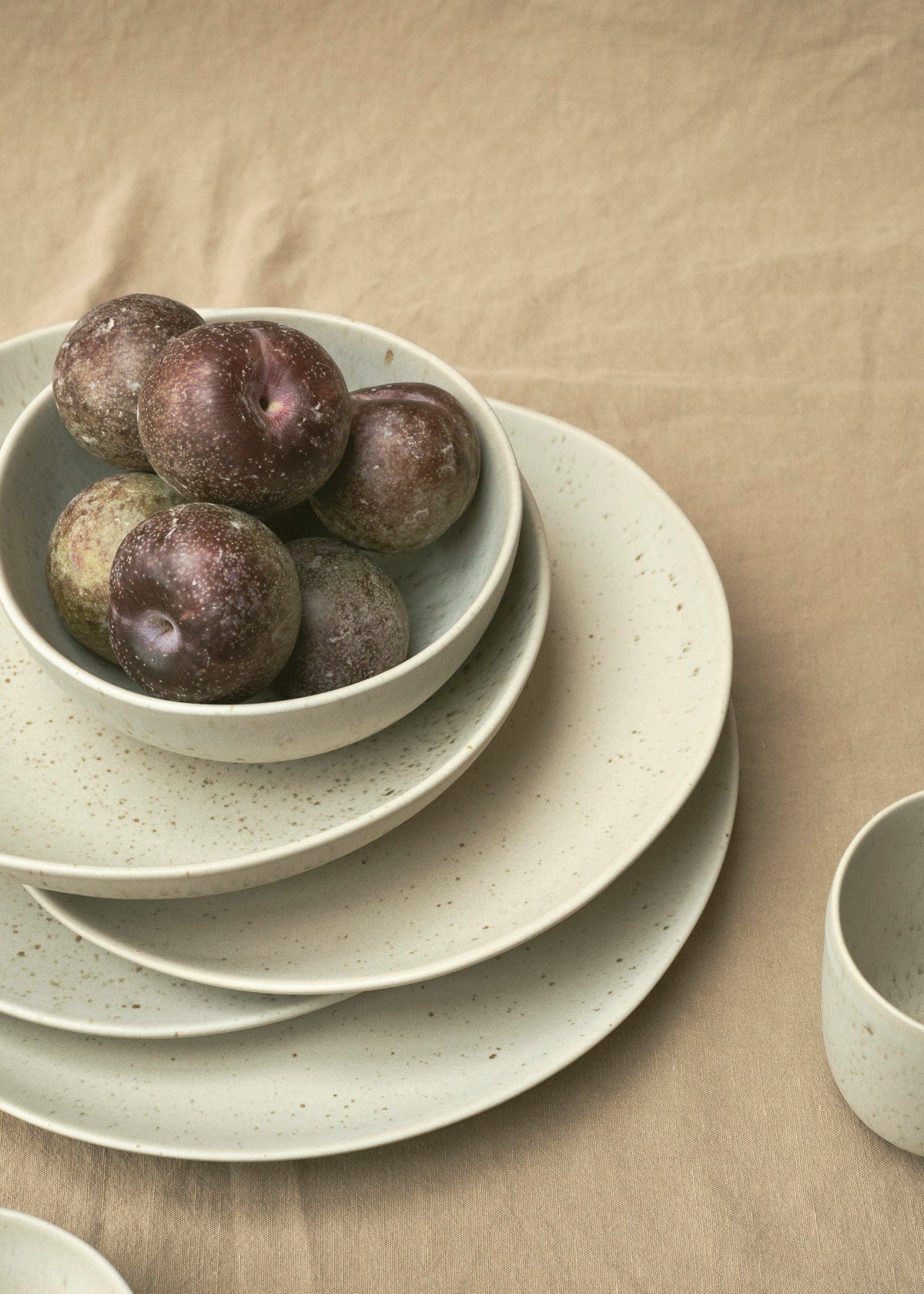 Klitmøller Collective Home Lunch plate - 22 cm Ceramics Sand