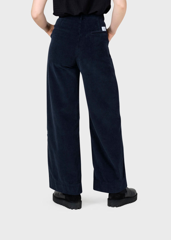 Klitmøller Collective ApS Lydia jumbo corduroy pants Pants Navy