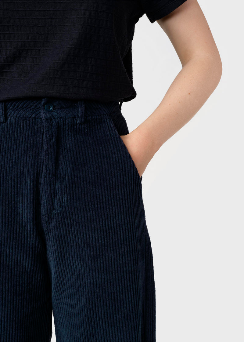 Klitmøller Collective ApS Lydia jumbo corduroy pants Pants Navy