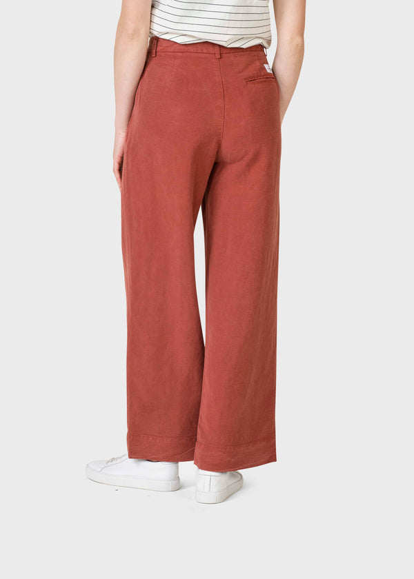 Klitmøller Collective ApS Lydia lyocell pants Pants Terracotta