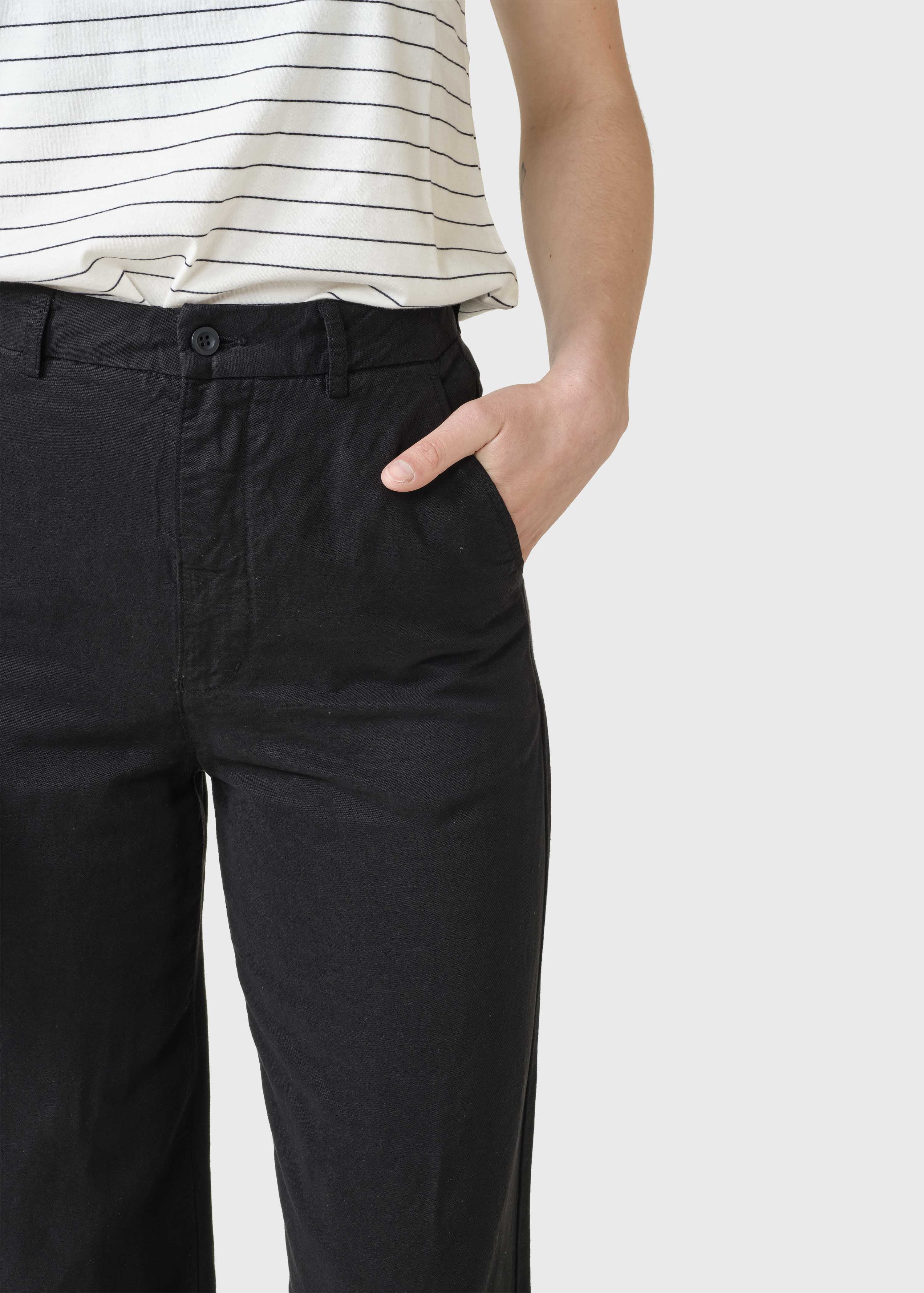 Lydia lyocell pants - Black