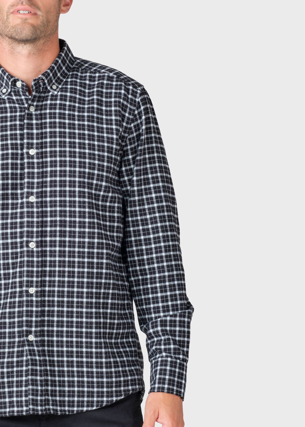 Klitmøller Collective ApS Mads shirt Shirts Black checks