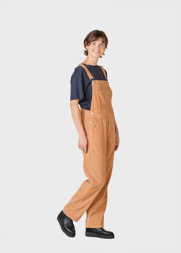 Klitmøller Collective ApS Magda cord overall Pants Camel