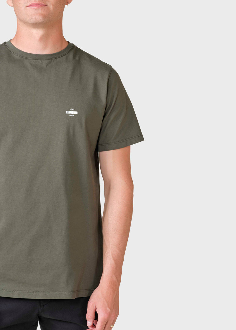 Klitmøller Collective ApS Magne tee T-Shirts Olive