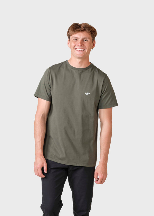 Klitmøller Collective ApS Magne tee T-Shirts Olive