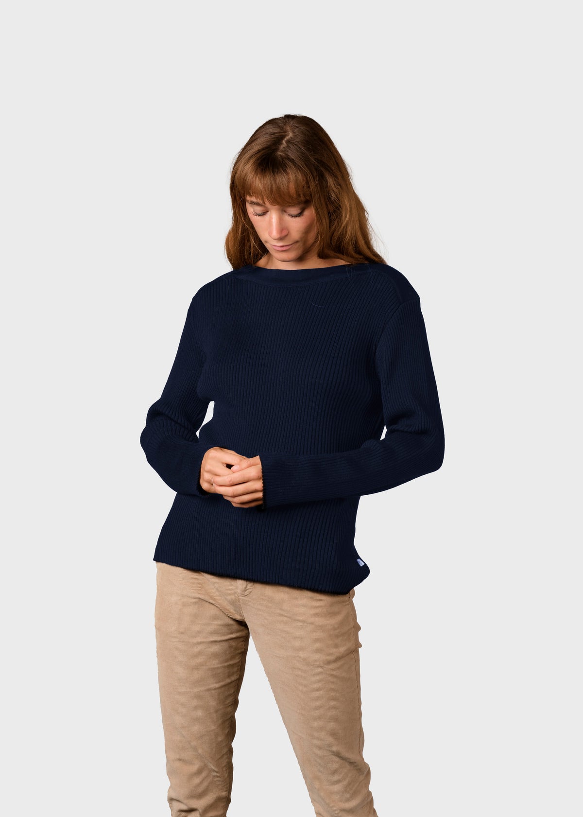 Klitmøller Collective ApS Maj knit Knitted sweaters Navy