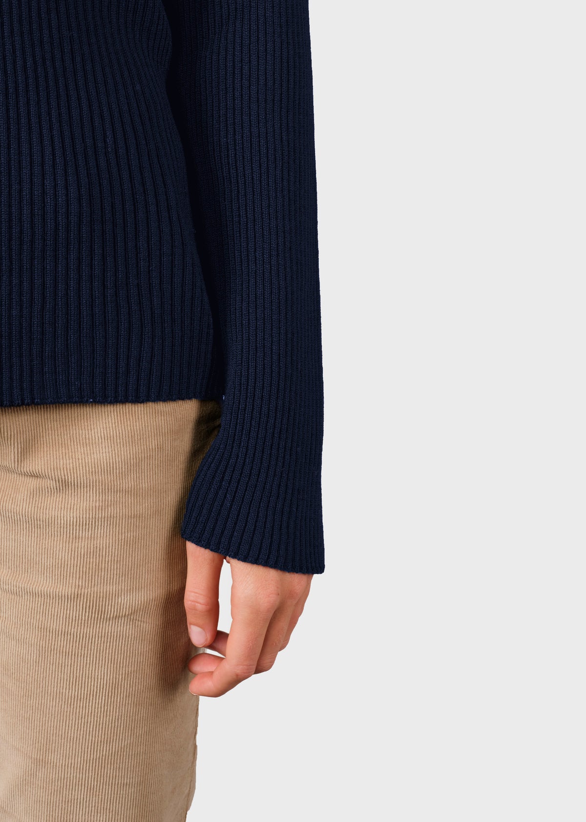 Klitmøller Collective ApS Maj knit Knitted sweaters Navy