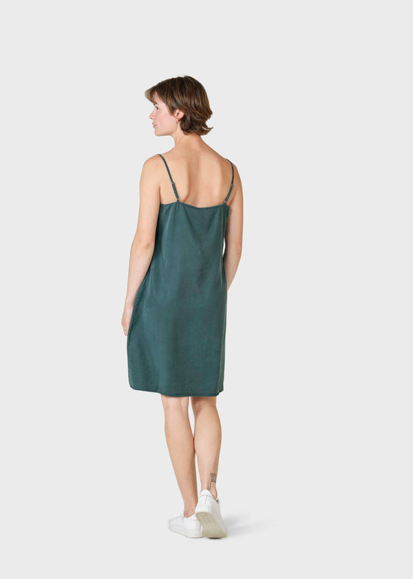 Klitmøller Collective ApS Manuella short dress Dress Moss Green