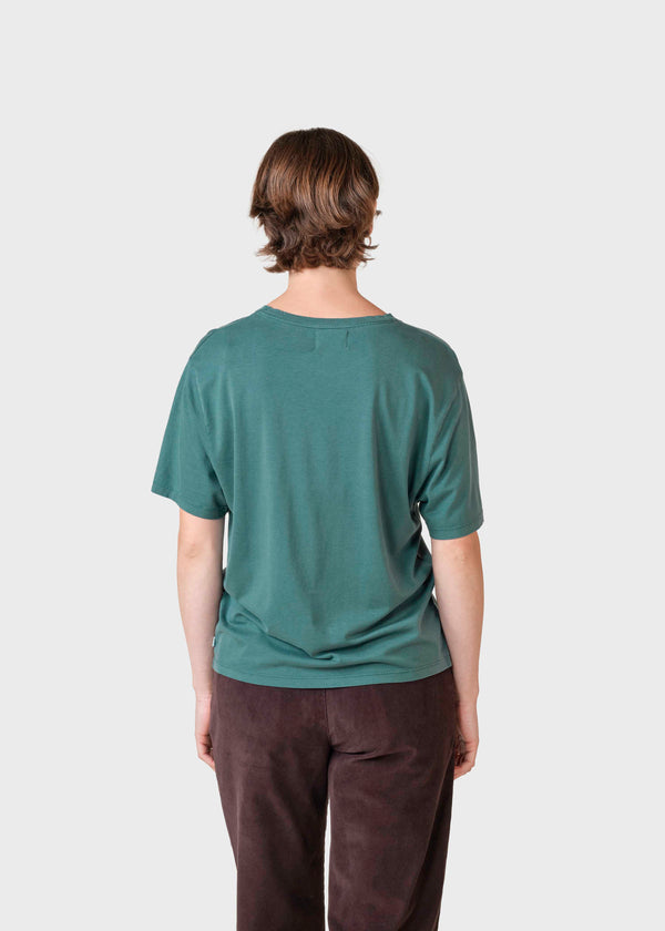 Klitmøller Collective ApS Maren tee  T-Shirts Moss Green