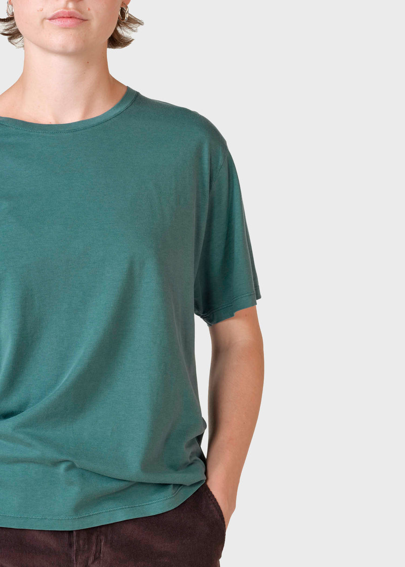 Klitmøller Collective ApS Maren tee  T-Shirts Moss Green