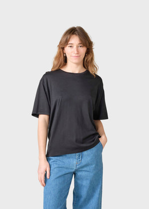 Klitmøller Collective ApS Maren tee OCS T-Shirts Black