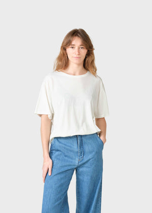 Klitmøller Collective ApS Maren tee OCS T-Shirts Cream