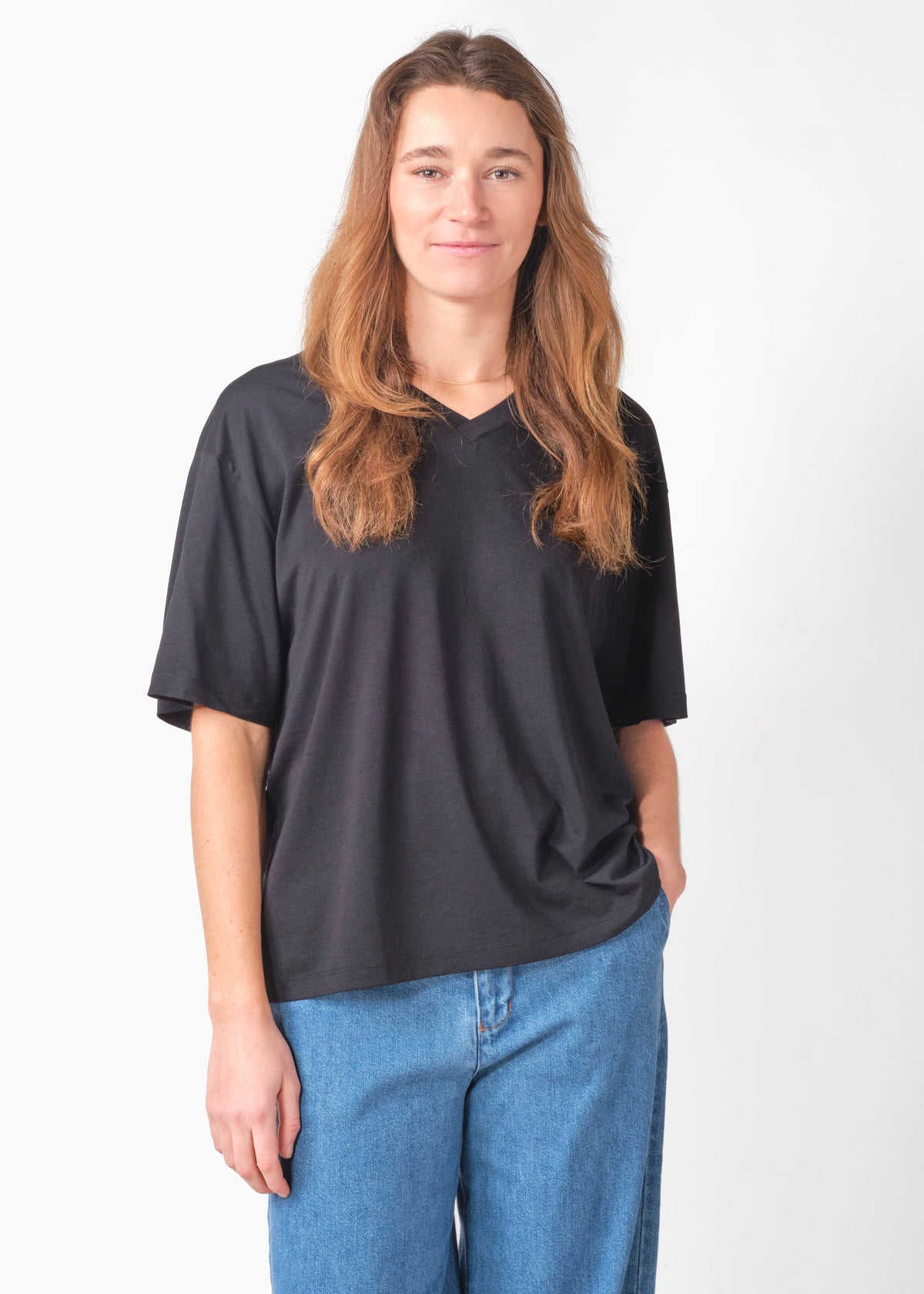 Klitmøller Collective ApS Marie tee OCS T-Shirts Black