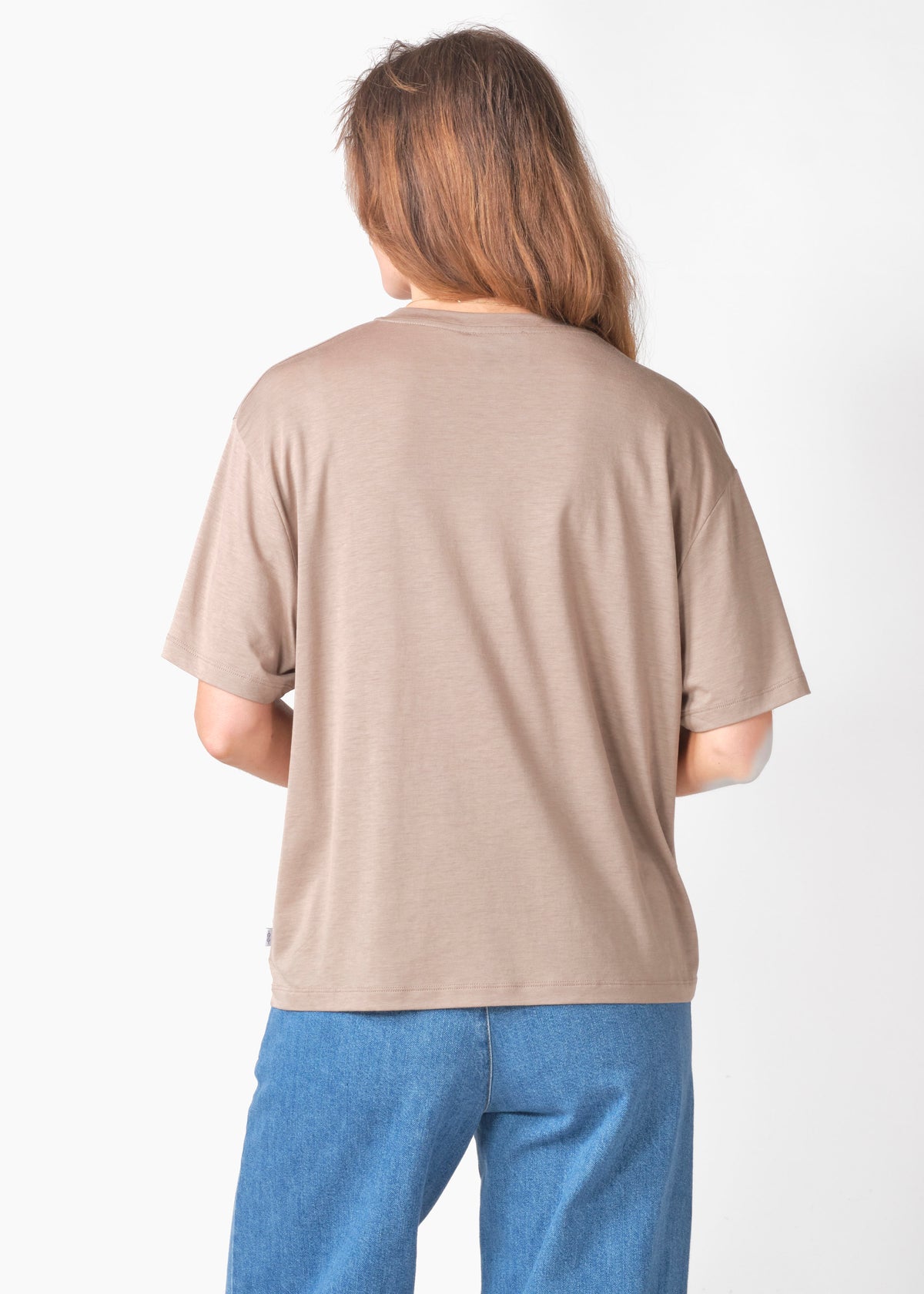 Klitmøller Collective ApS Marie tee OCS T-Shirts Cashew