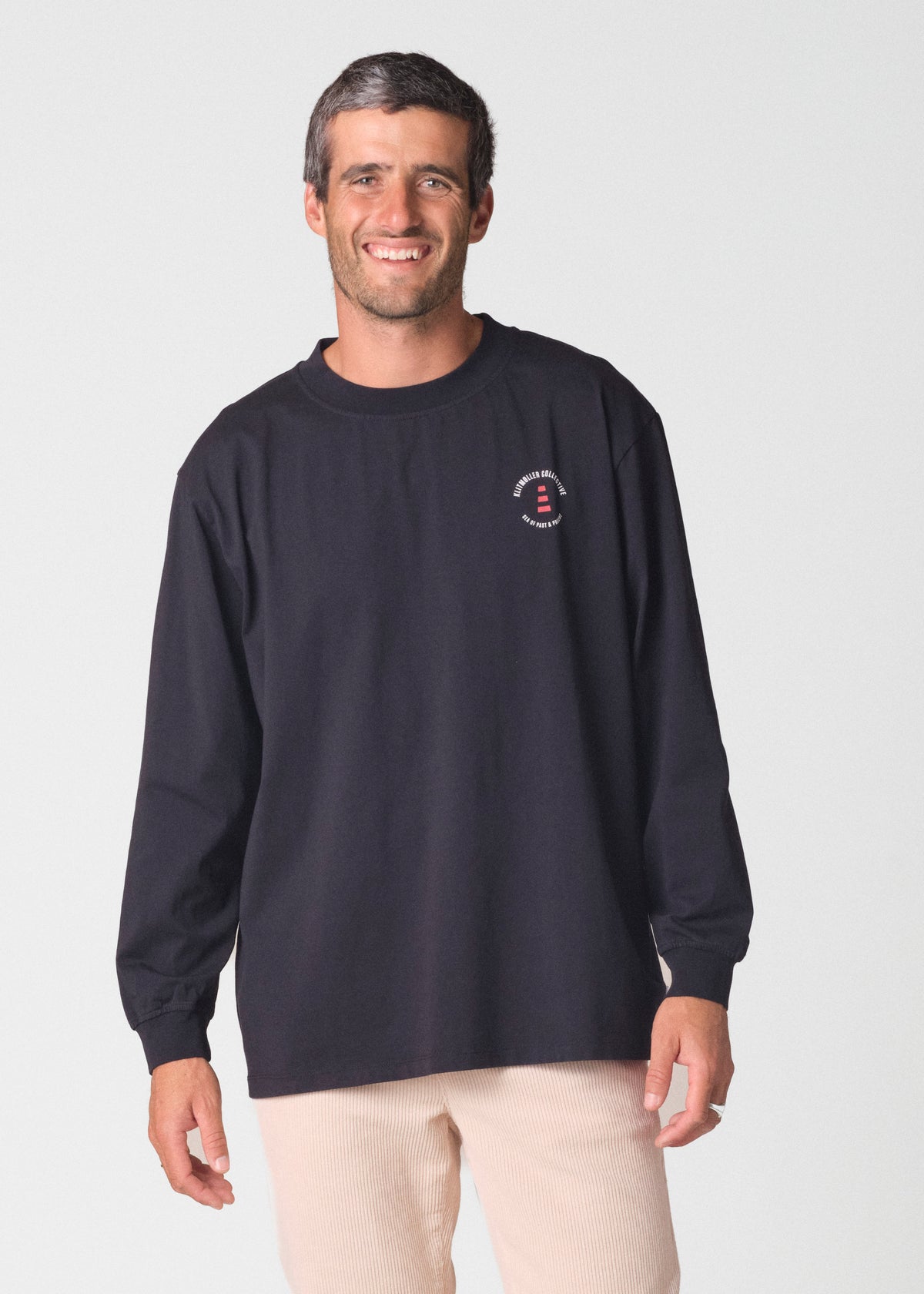 Klitmøller Collective ApS Marlon L/S tee OCS T-Shirts Black
