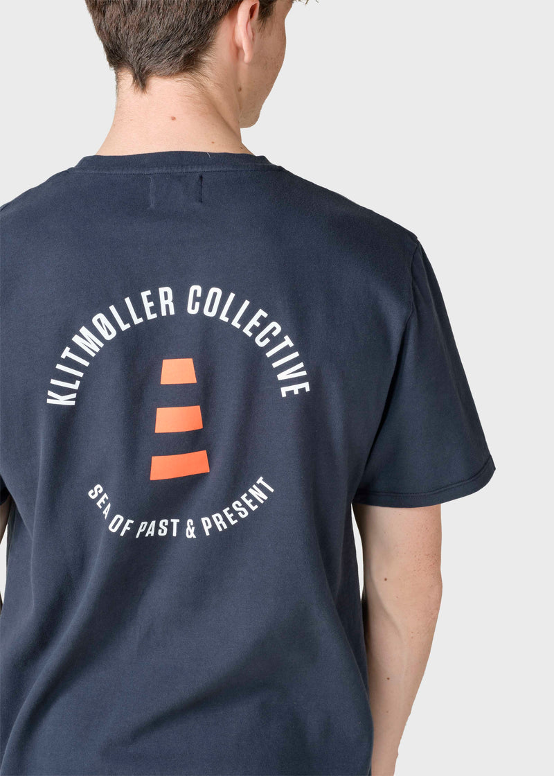 Klitmøller Collective ApS Marlon tee T-Shirts Navy