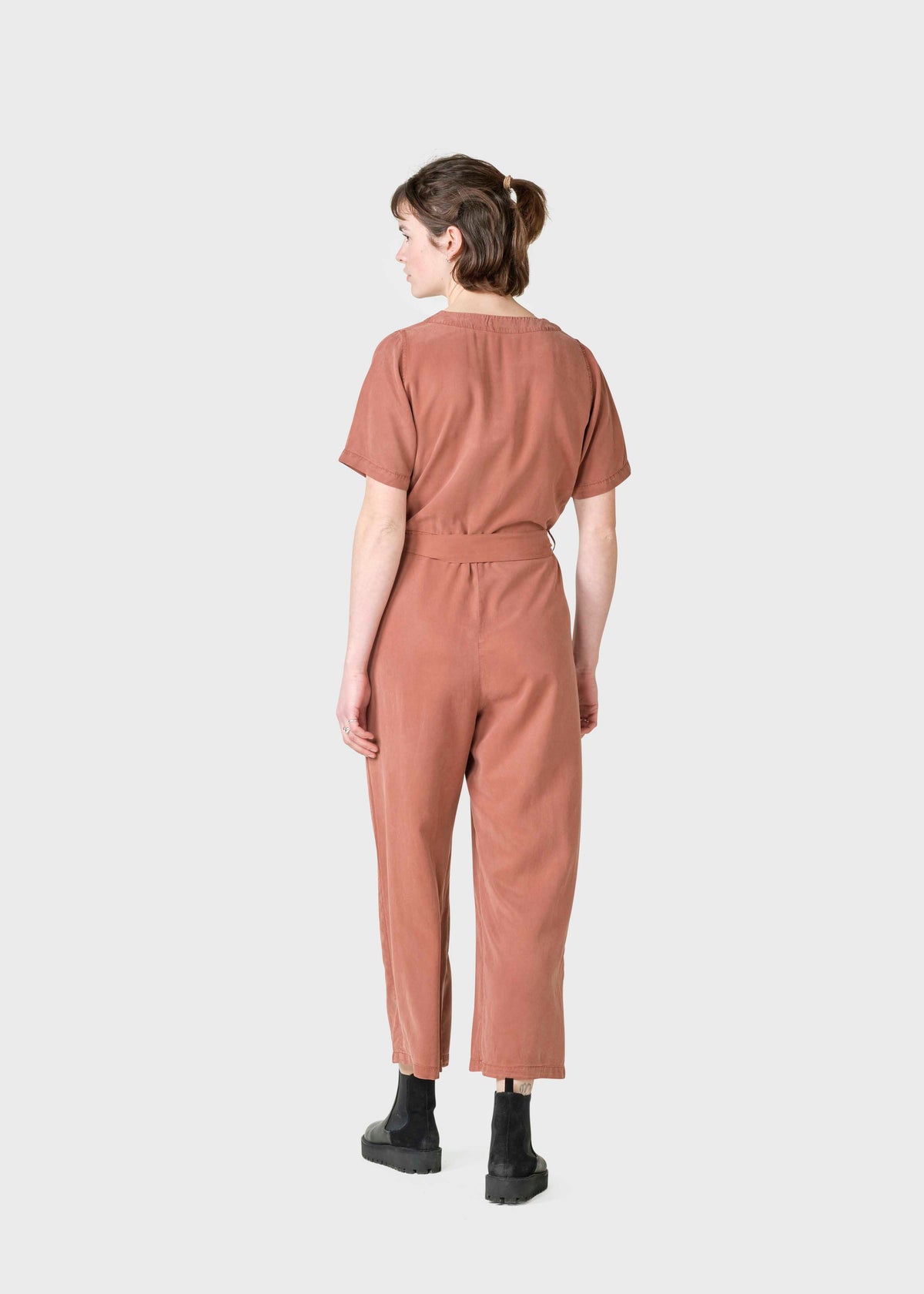 【美品】CLANE COCOON SALOPETTE PANTS Linen Overalls by Black Crane - La Garçonne